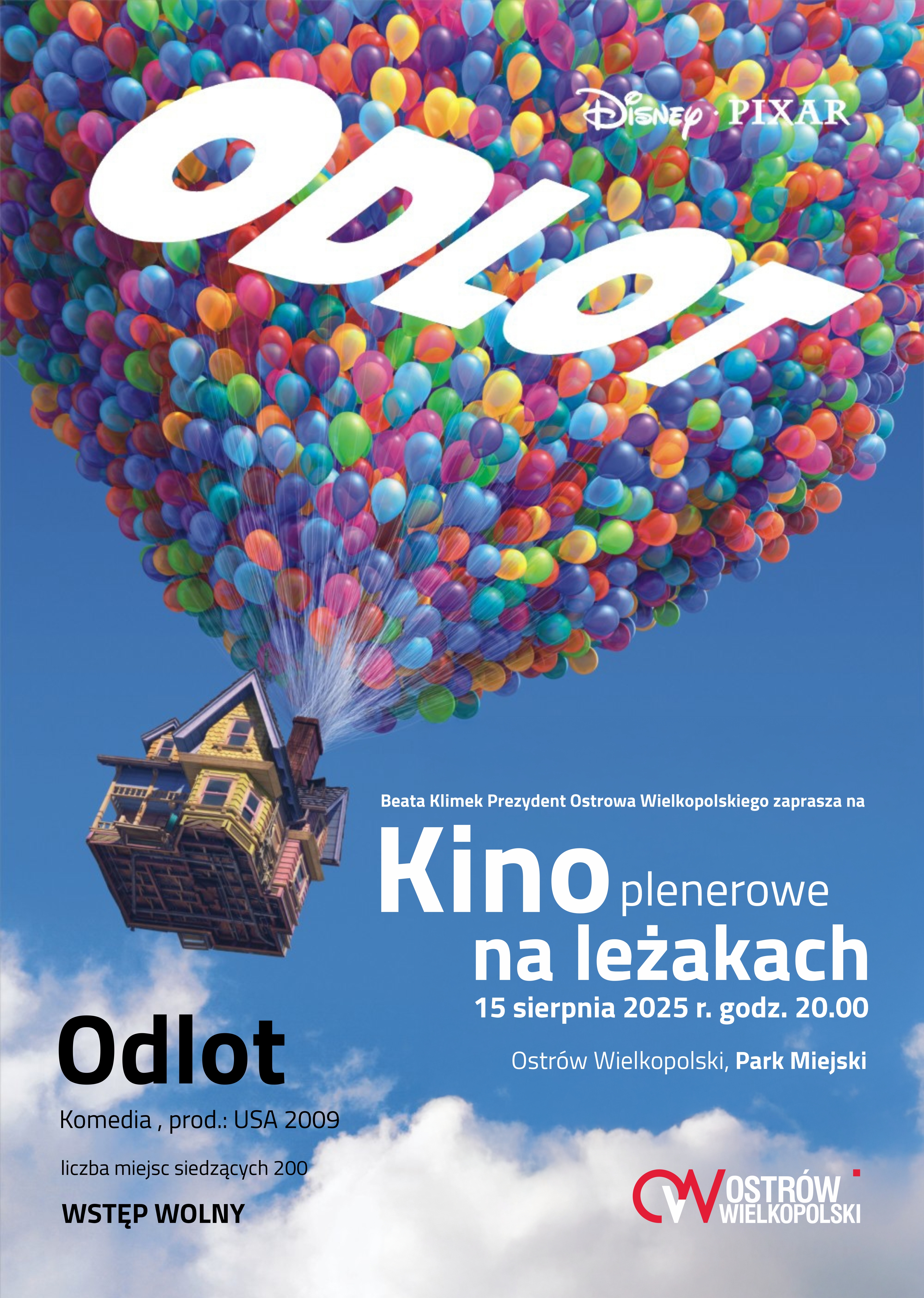 aktualność: Kino plenerowe na leżakach: ODLOT